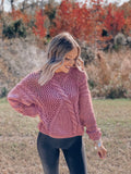 Chunky Braided Sweater