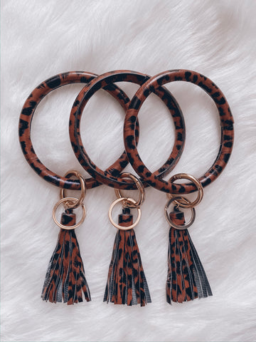 Must-Have Leopard Key Chain Bracelet